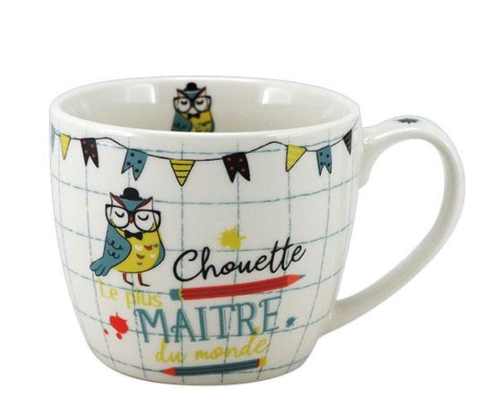 Tasse pour Le plus chouette Maitre du monde