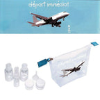 Trousse de voyage pour déplacements avion