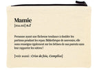 Grande Trousse en coton Mamie