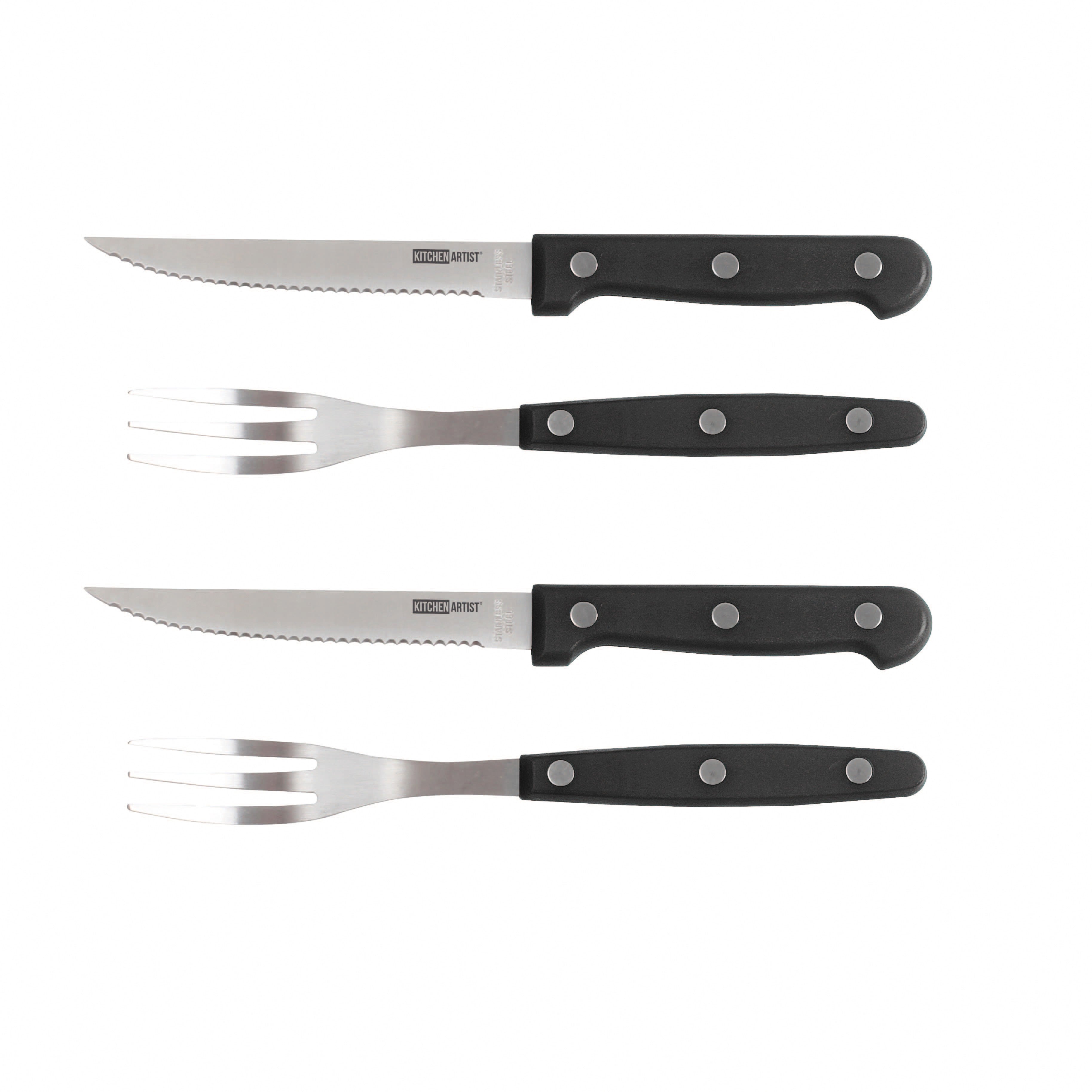 Coffret couverts à steak 6 pers.