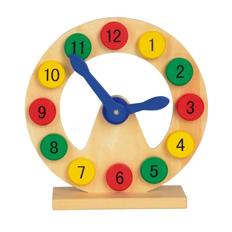 Horloge éducative pour apprendre l'heure