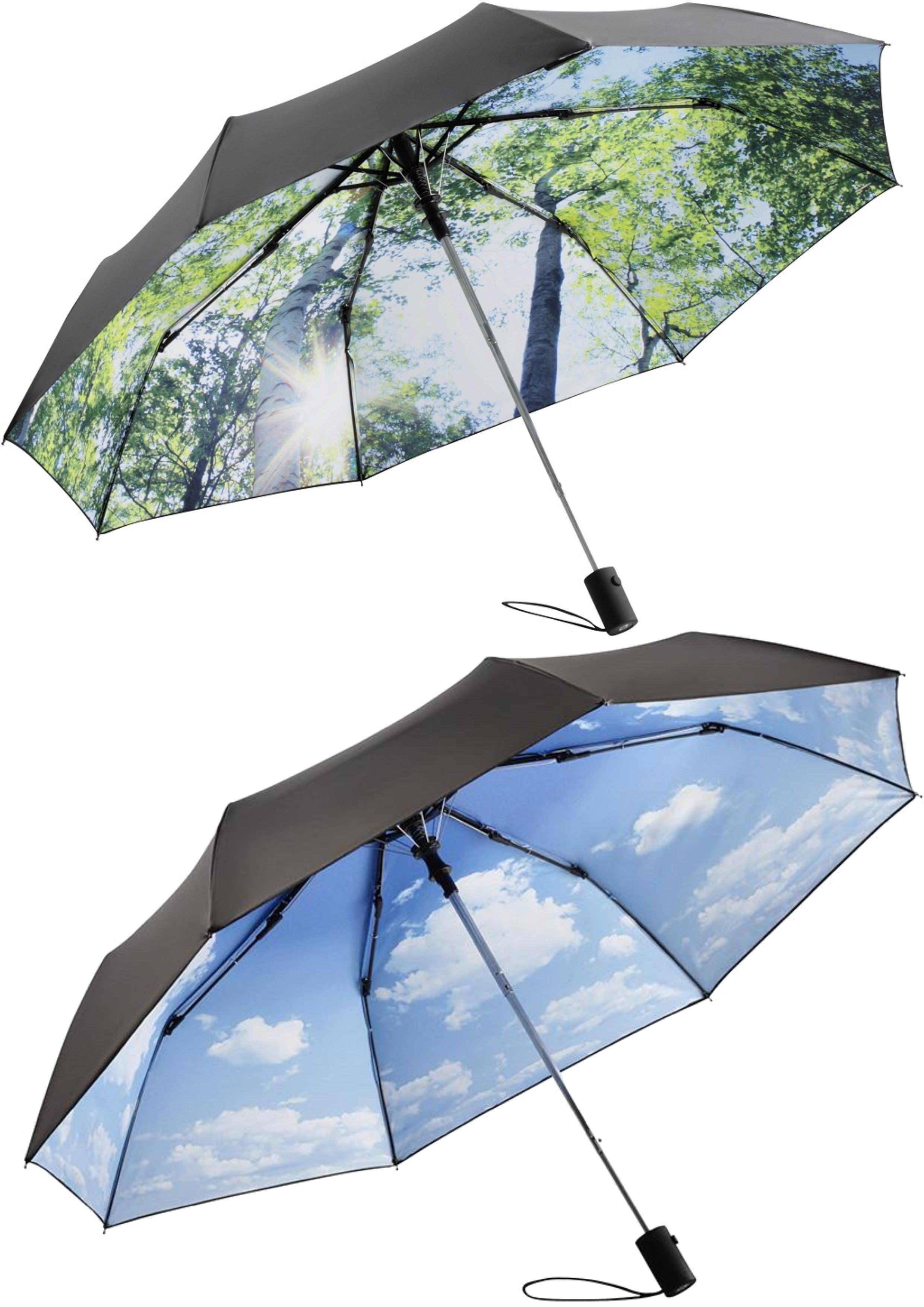 Parapluie pliant automatique Ciel