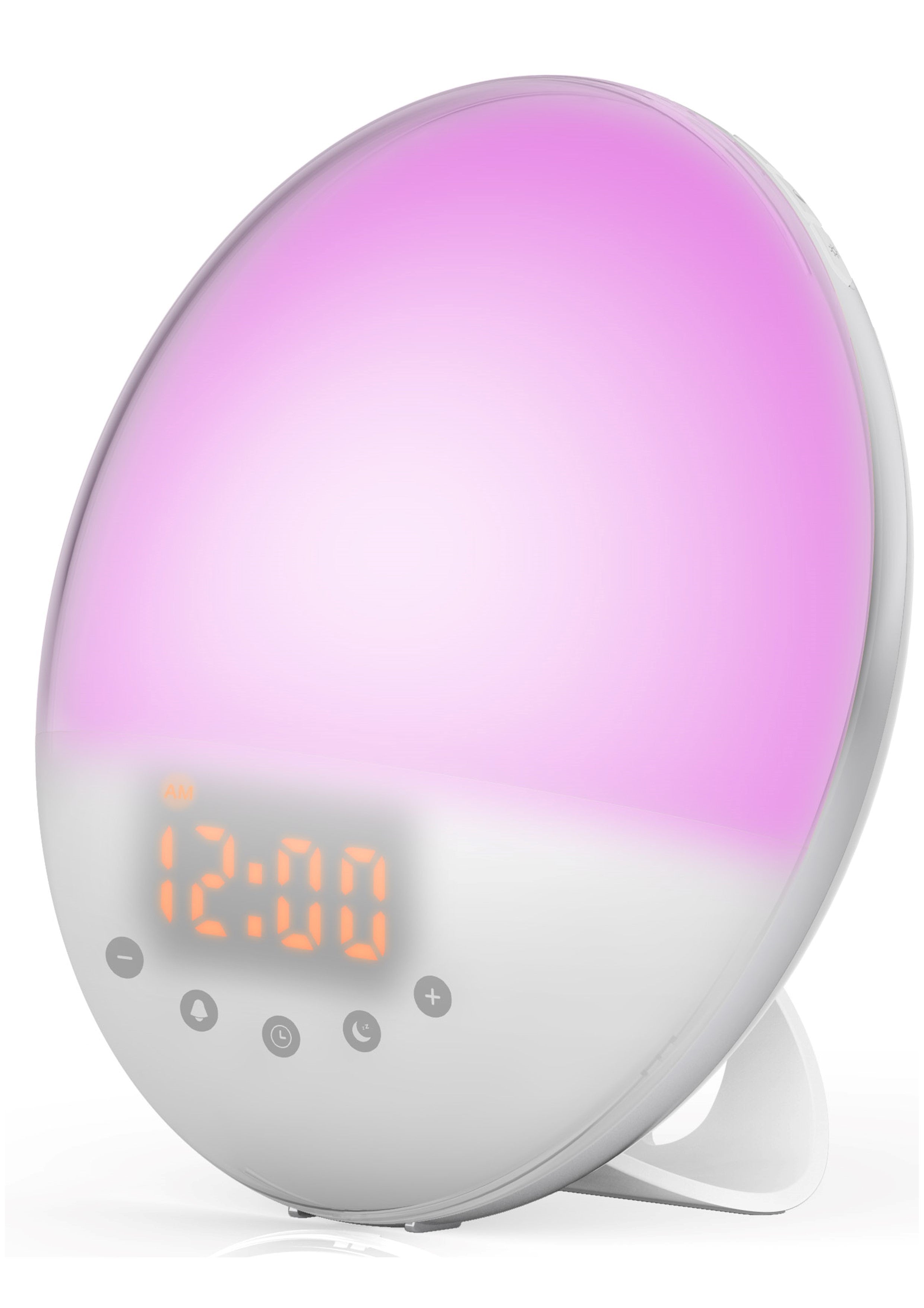 Réveil simulateur d'aube Bluetooth lumière progressive - réveil doux bien-être
