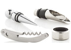 Set à Vin 4 Accessoires - Coffret Œnophile Complet