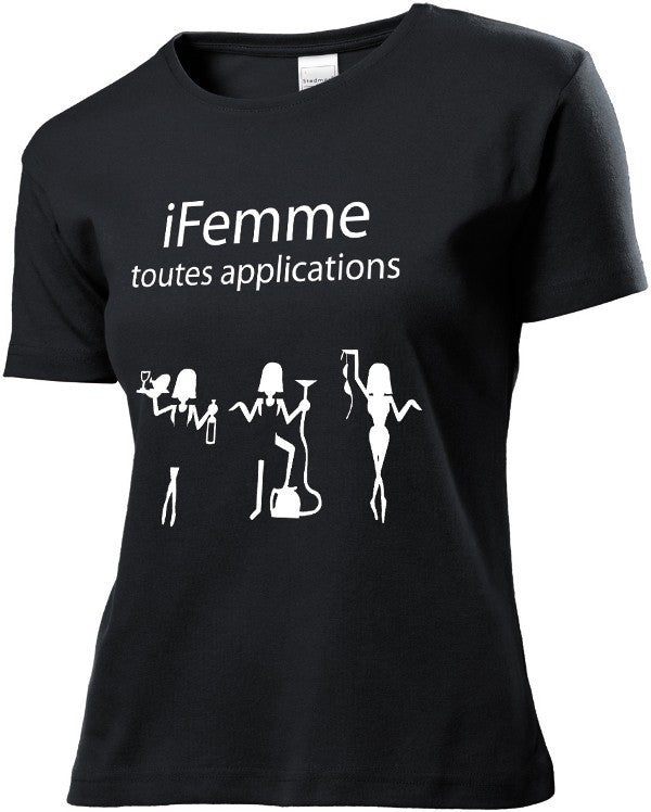 T-Shirt iFemme toutes applications