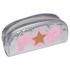 Trousse POP pailletée ARGENT