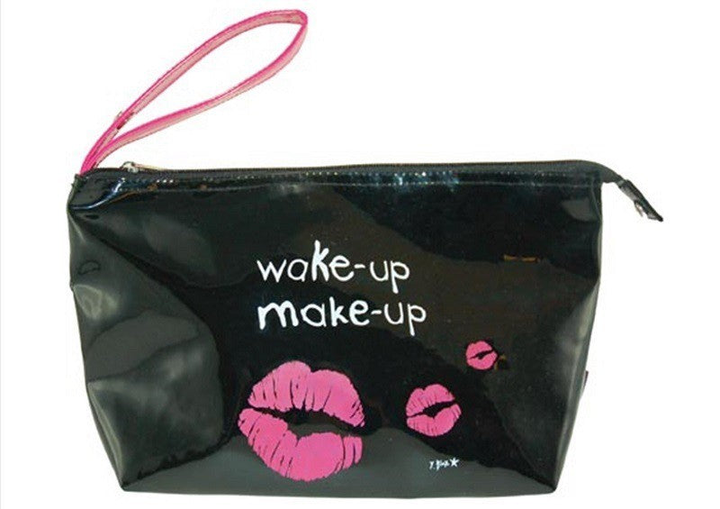 Trousse Vinyle wake upe make up à maquillage